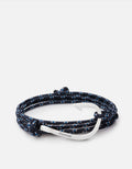 Hook Rope Bracelet, Silver