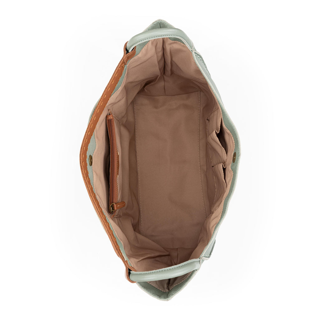 Los Feliz Large Tote - Leather - Meadow