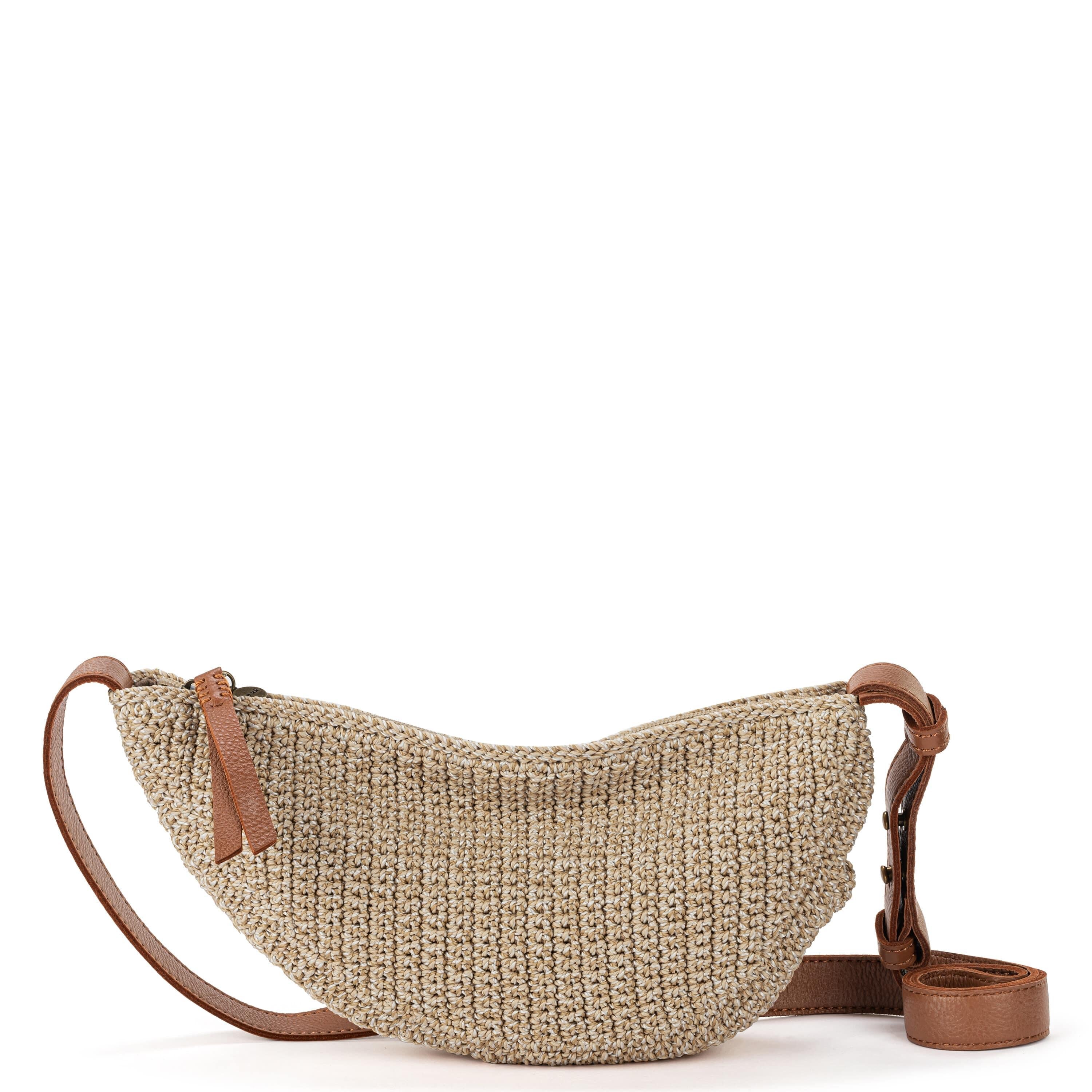 Tess Sling - Hand Crochet - Bamboo Static