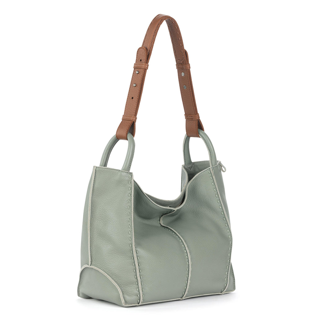 Los Feliz Medium Tote - Leather - Meadow