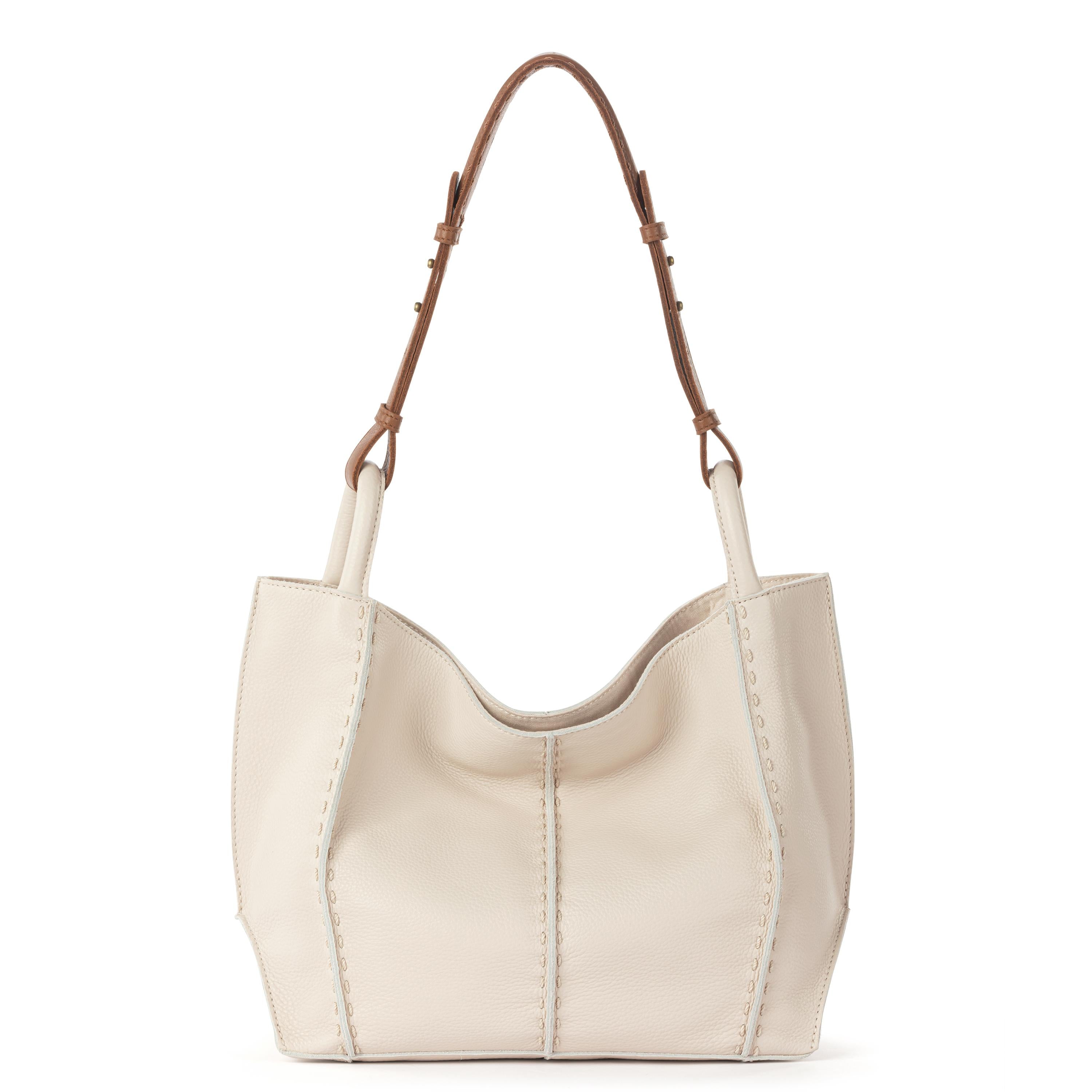 Los Feliz Medium Tote - Leather - Stone