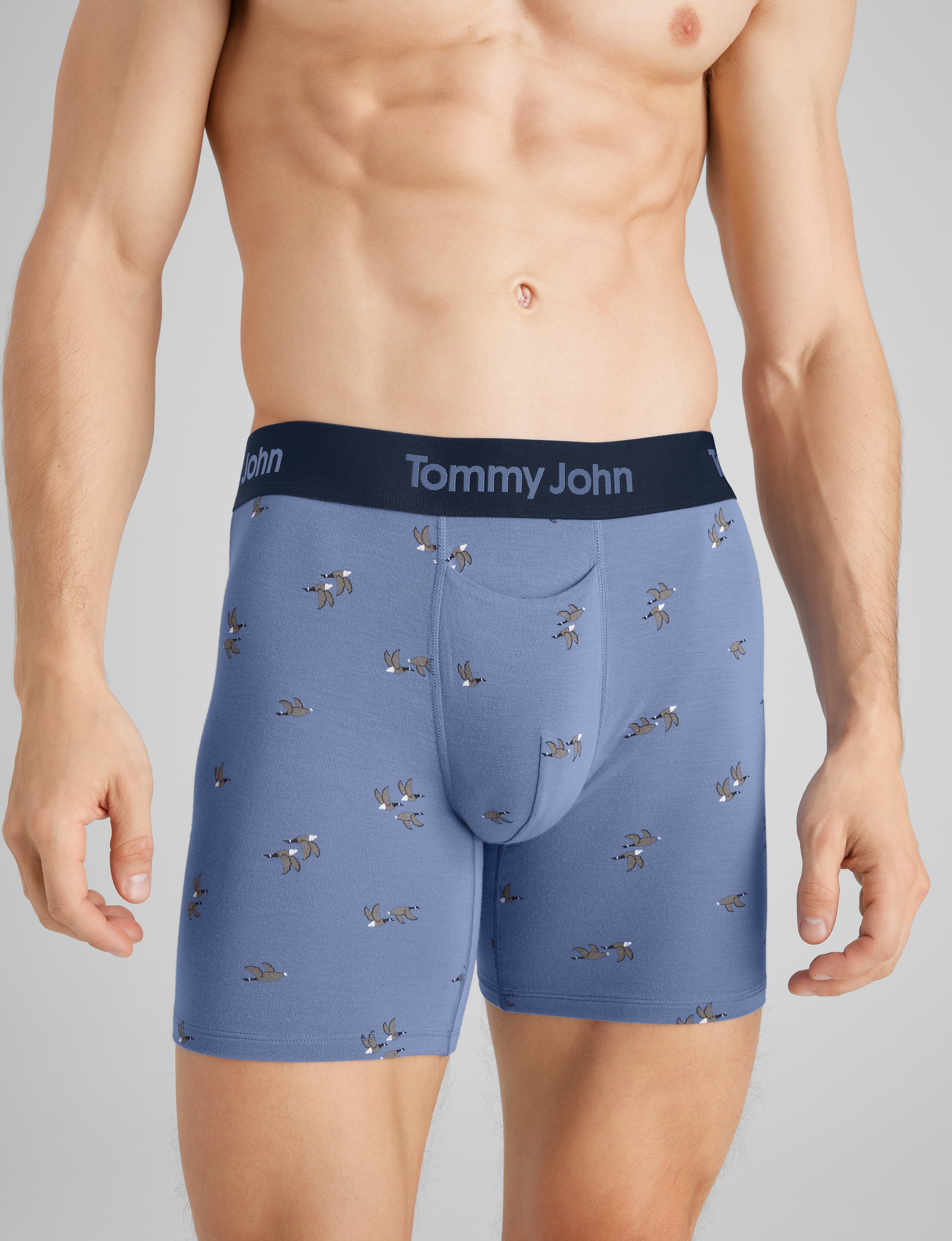 Second Skin Mid-Length Boxer Brief 6"