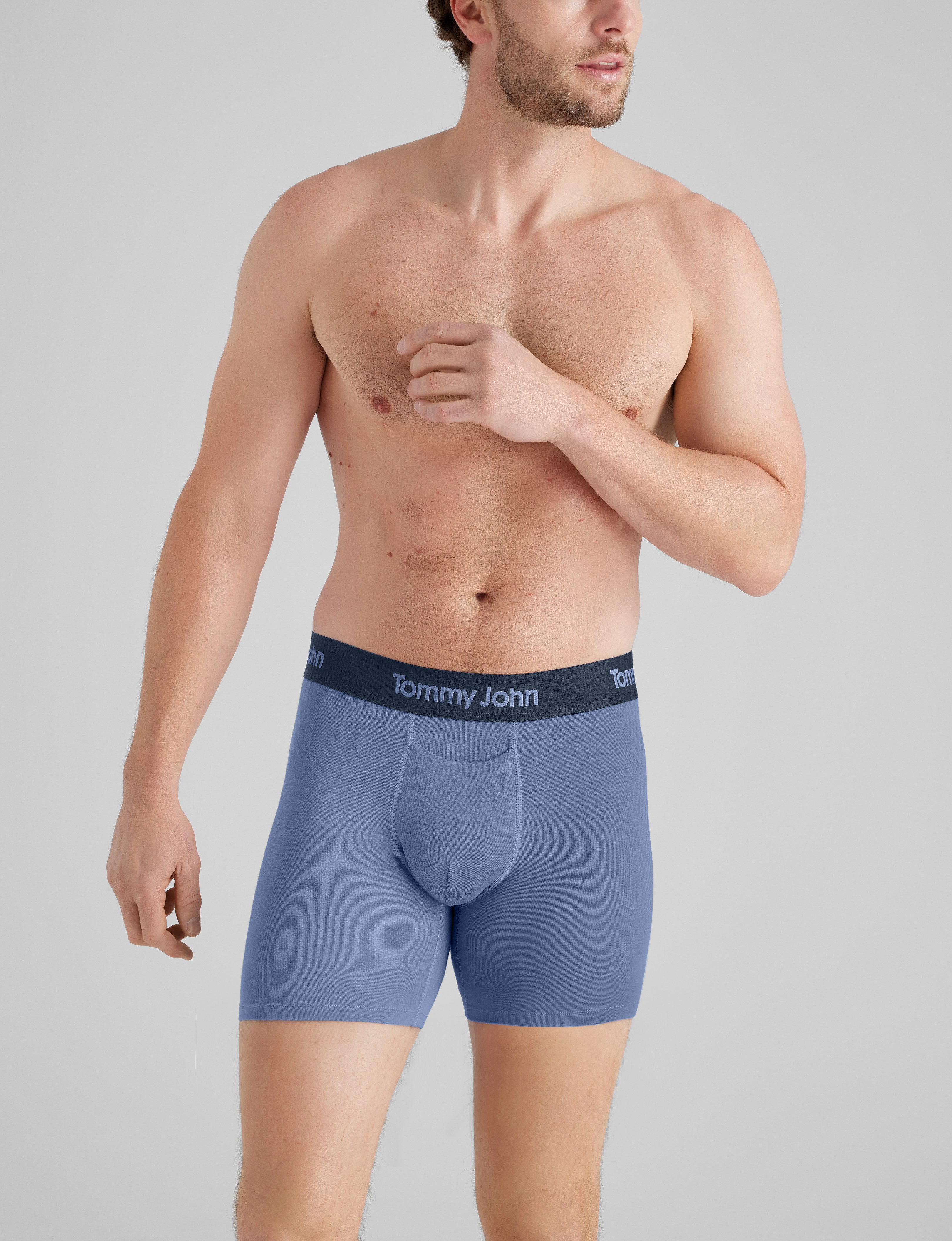 Second Skin Mid-Length Boxer Brief 6"