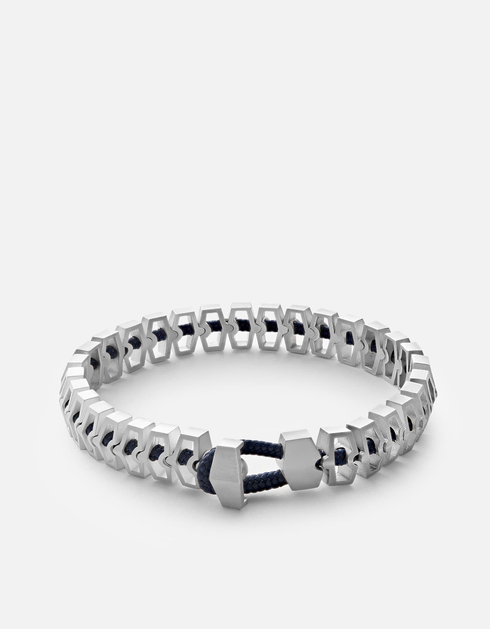 Harbour Bracelet, Matte Sterling Silver