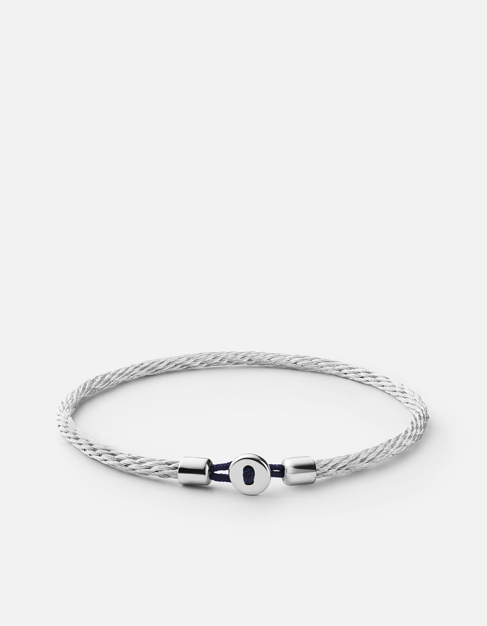 Nexus Cable Bracelet, Sterling Silver