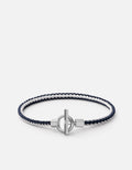 Atlas Rope Bracelet, Matte Sterling Silver