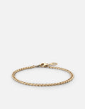Cuban Link Bracelet, Gold Vermeil