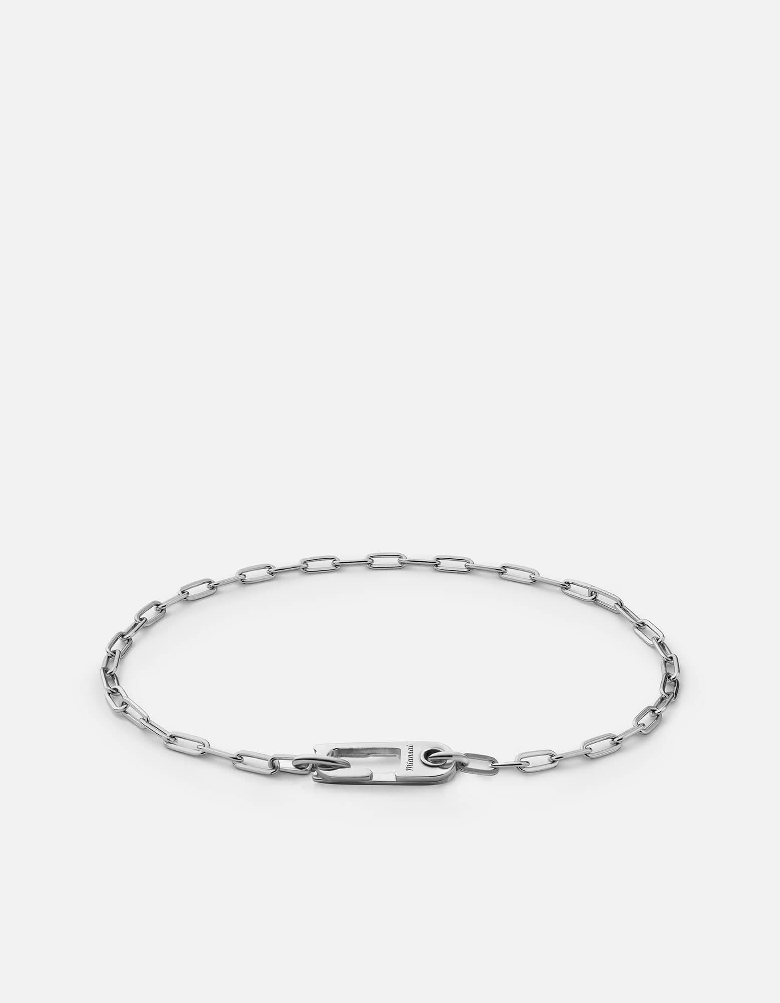 Annex Volt Link Bracelet, Sterling Silver