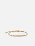 Mini ID Chain Bracelet, 14k Gold