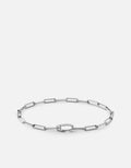 Clip Volt Link Bracelet, Sterling Silver