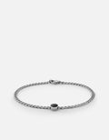 Volcan Type Chain Bracelet, Sterling Silver