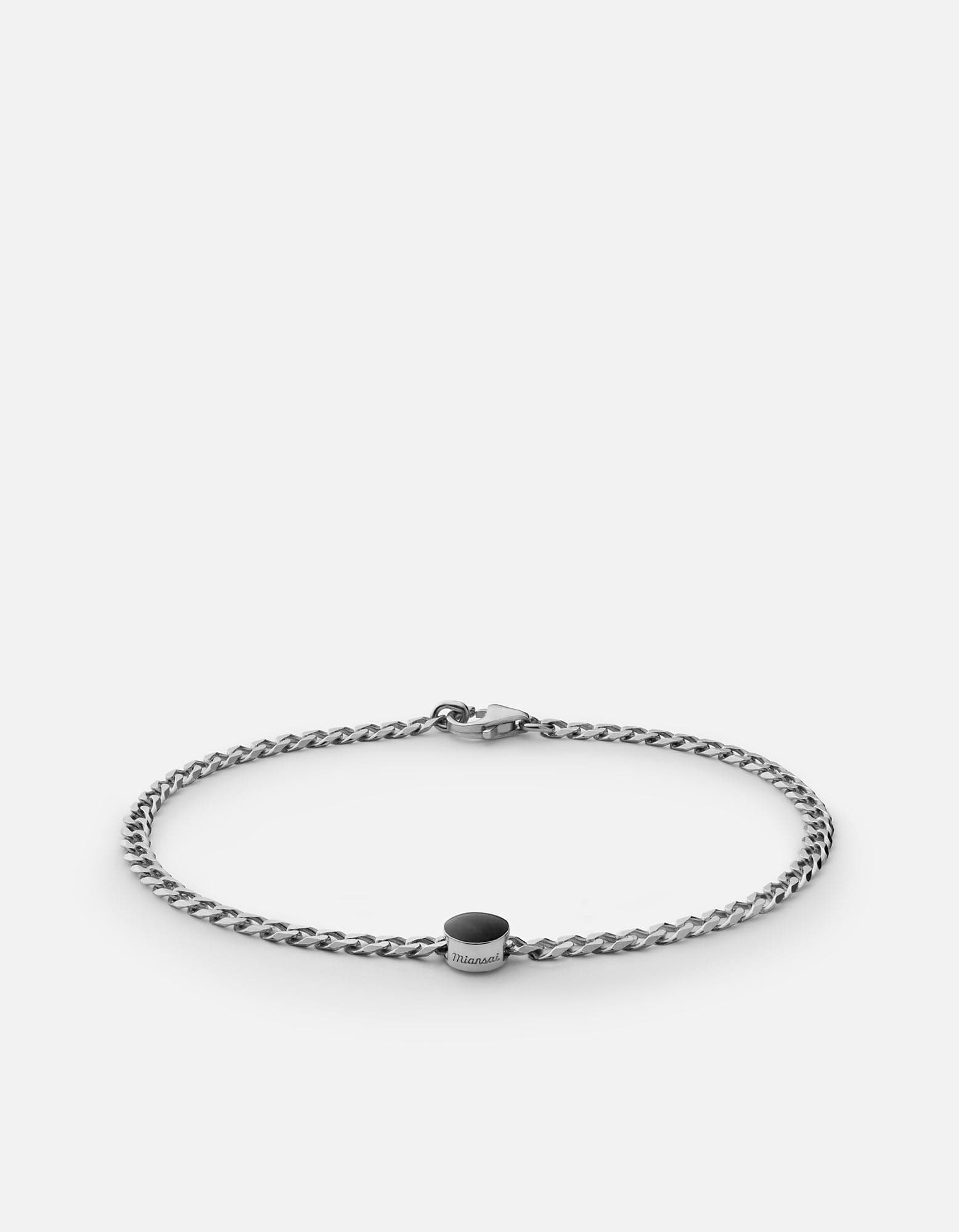 Volcan Type Chain Bracelet, Sterling Silver