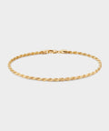 Miansai Rope Chain Bracelet in Gold