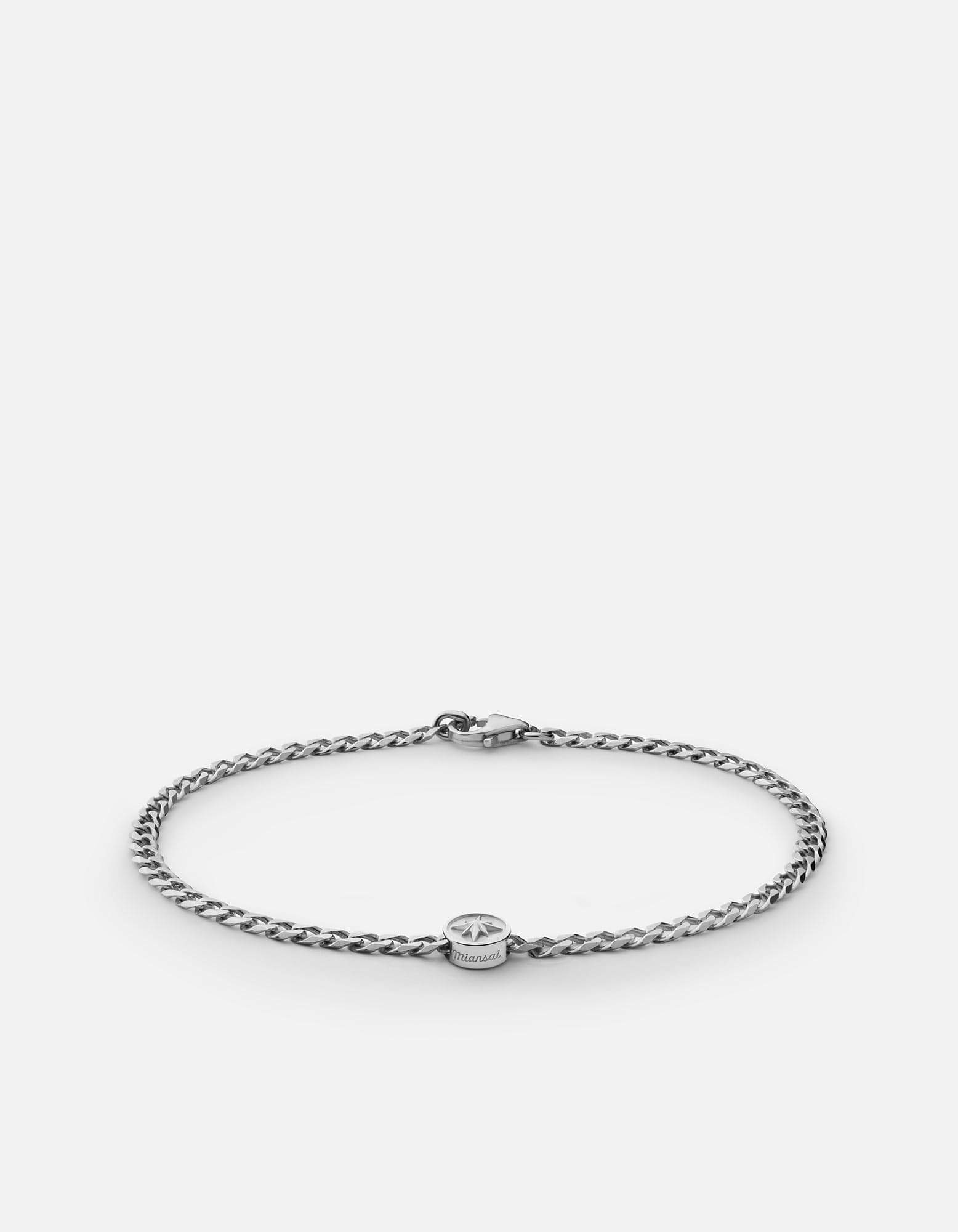 North Star Chain Bracelet, Sterling Silver