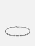 Totem Onyx Bracelet, Sterling Silver