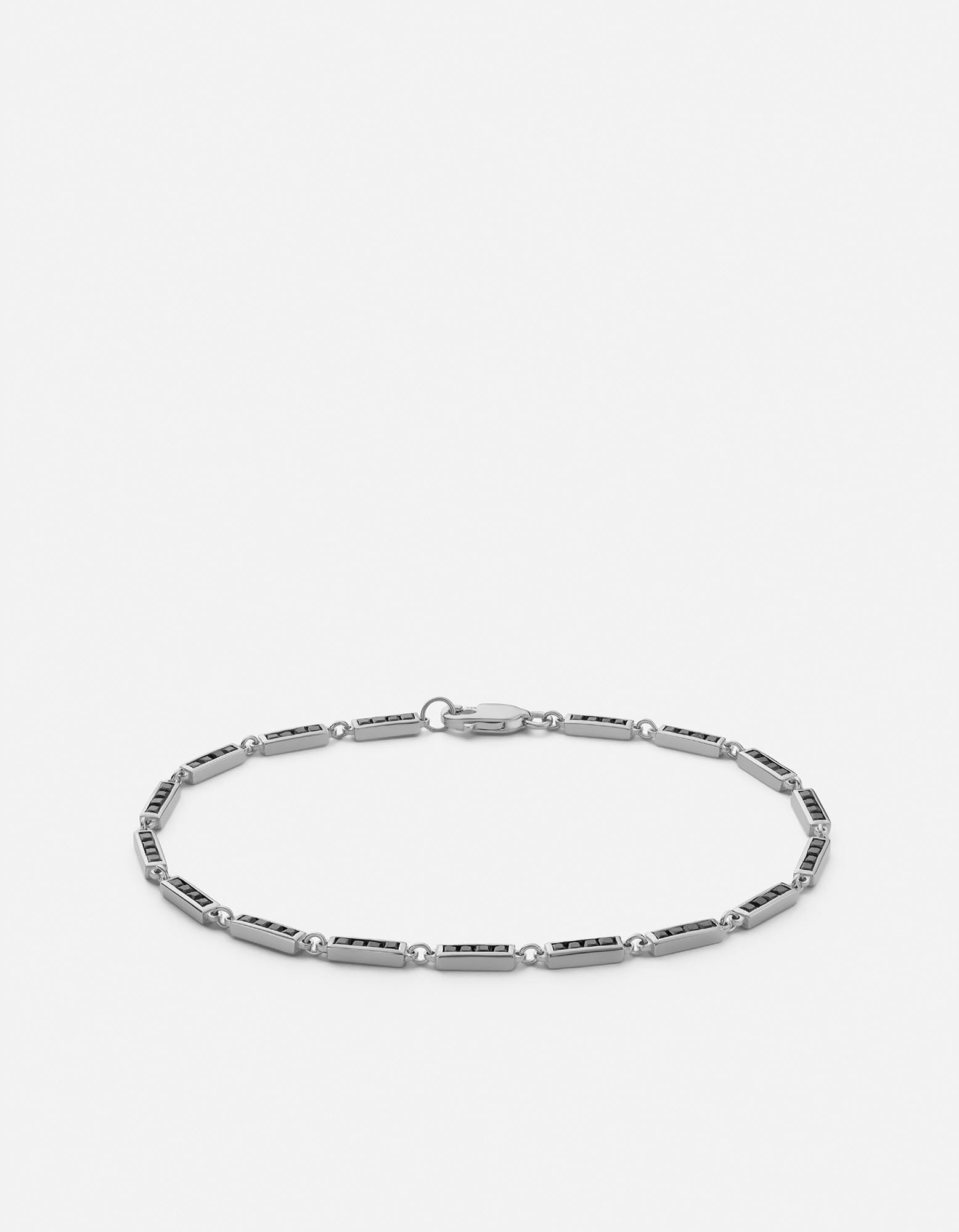 Totem Onyx Bracelet, Sterling Silver