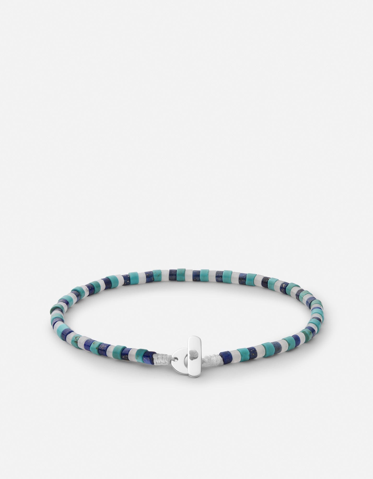 Ivo Beaded Bracelet, Sterling Silver