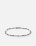 Mati Eye Chain Bracelet, Sterling Silver
