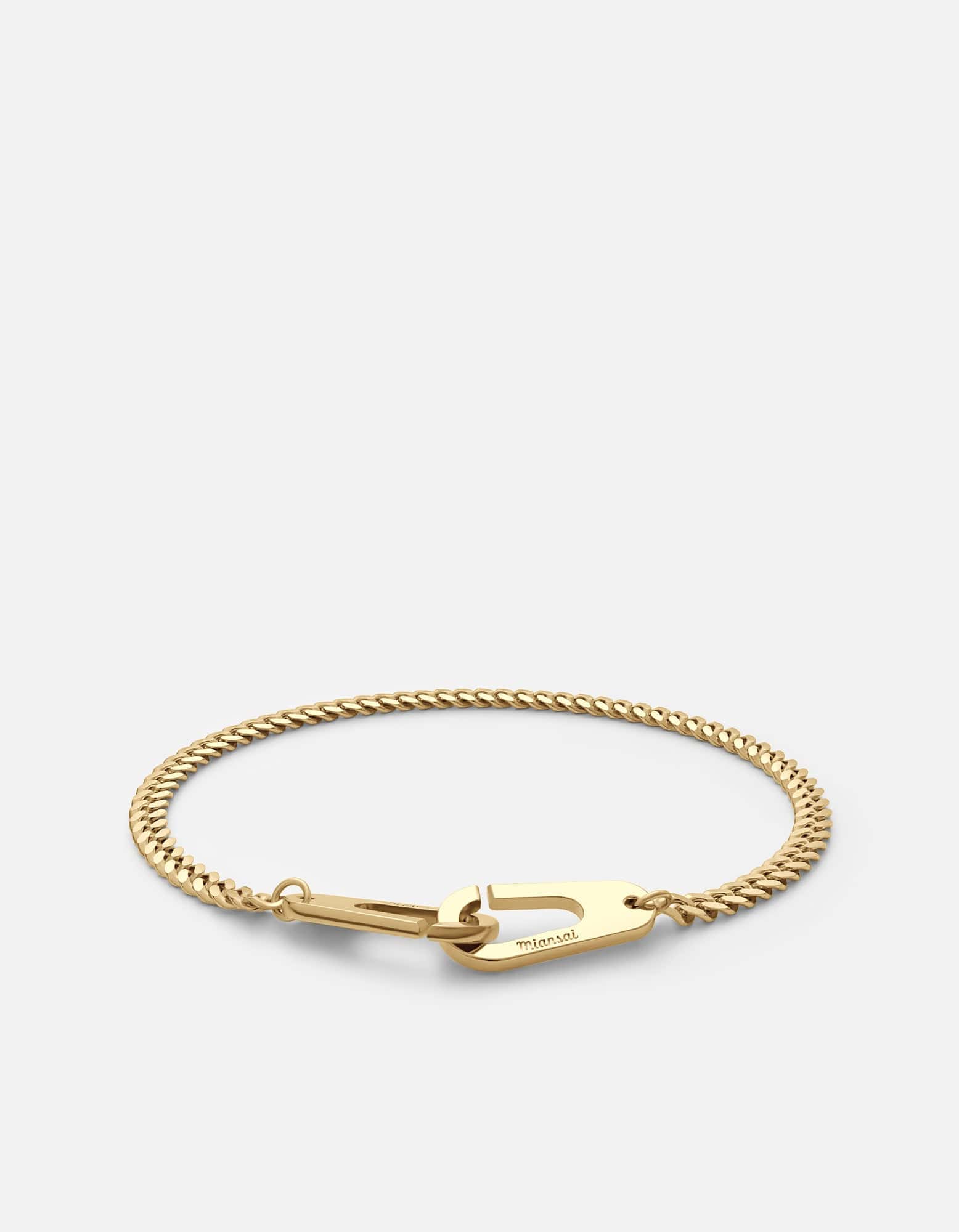 Dima Chain Bracelet, Gold Vermeil