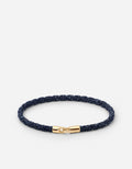 Cruz Denim Bracelet, Gold Vermeil