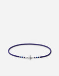 Avi Bracelet, Sterling Silver / Blue