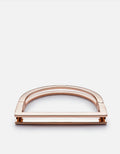 Square Bar Cuff, Rose