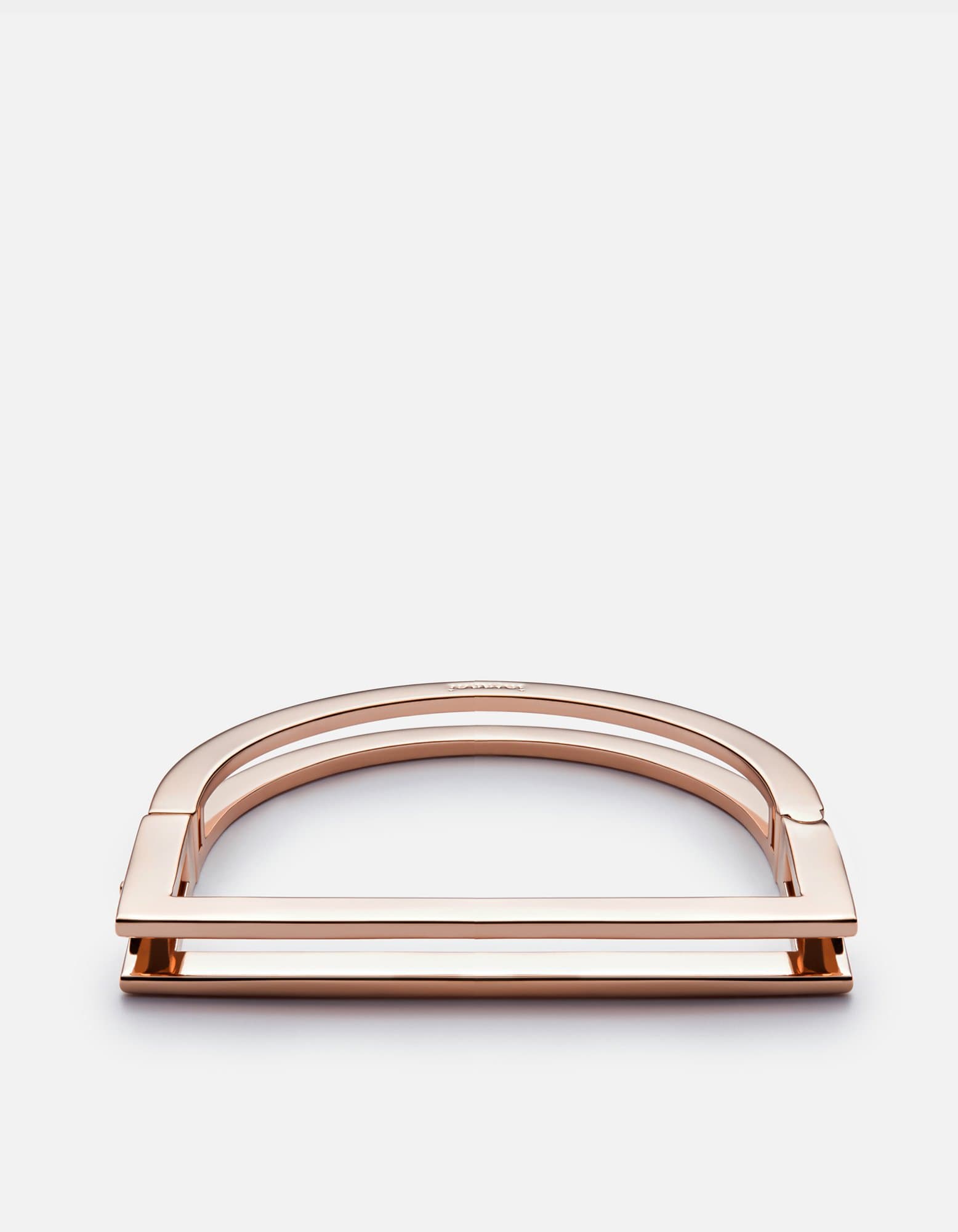 Square Bar Cuff, Rose