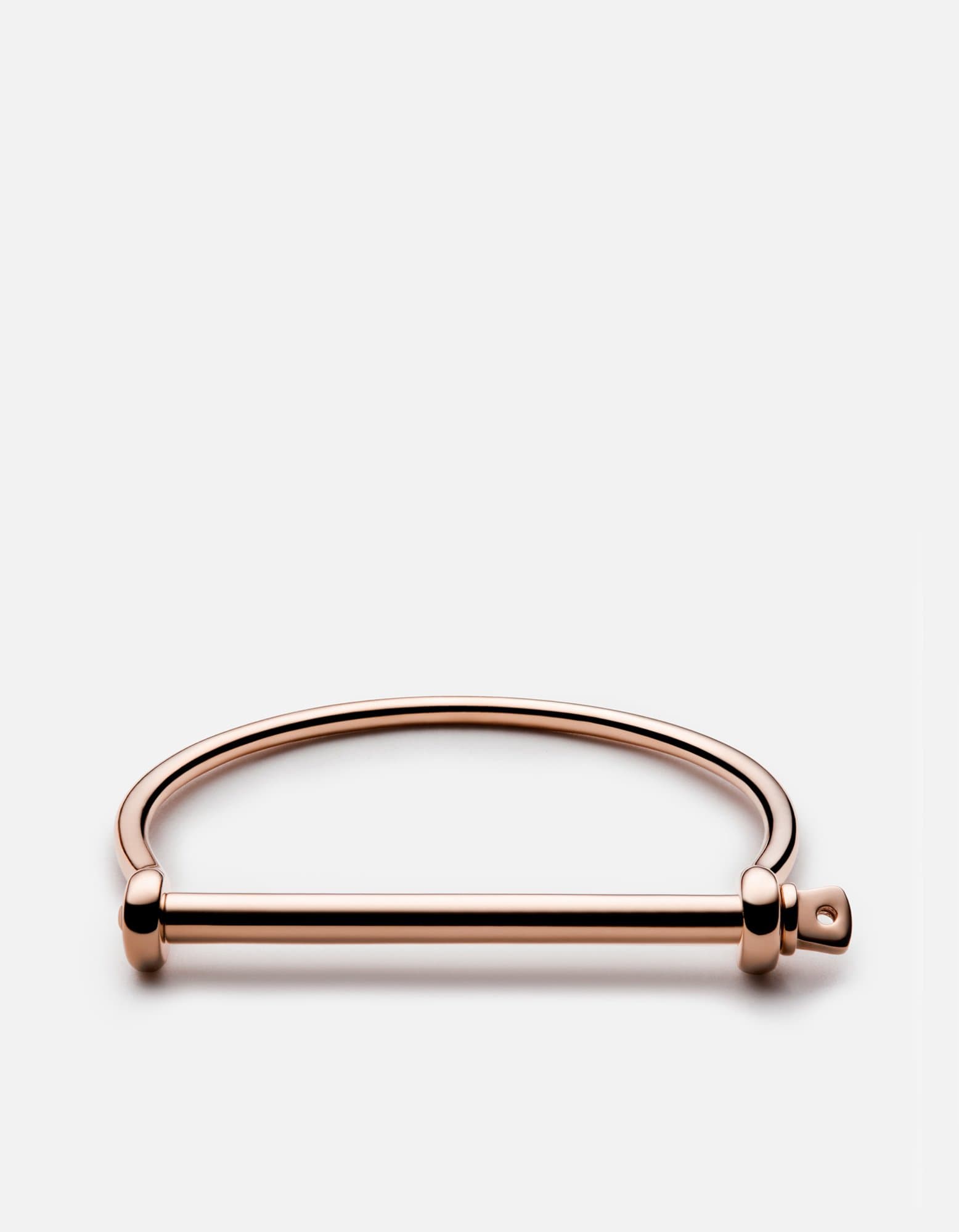 Thin Screw Cuff, Rose