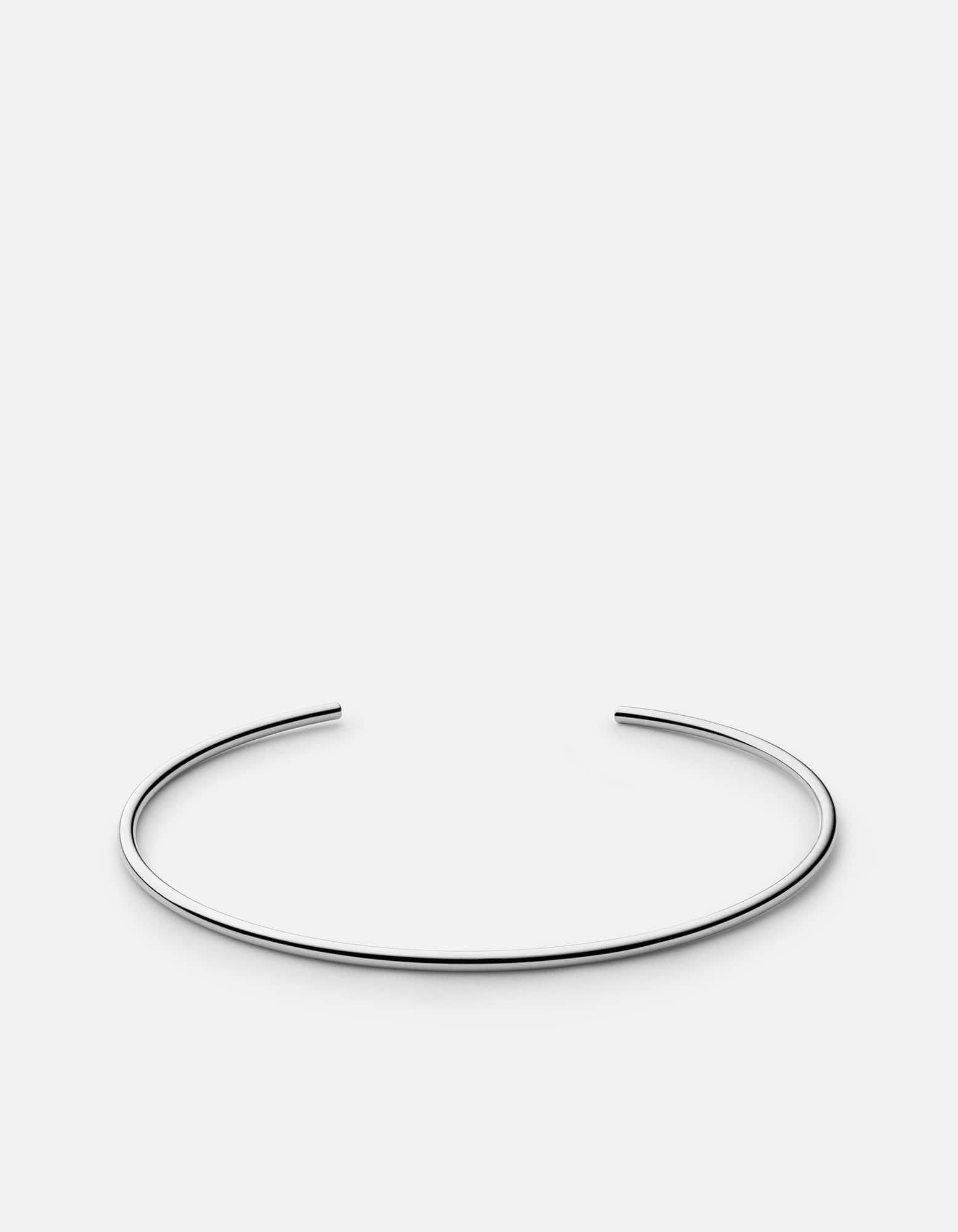 Beam Cuff, Sterling Silver