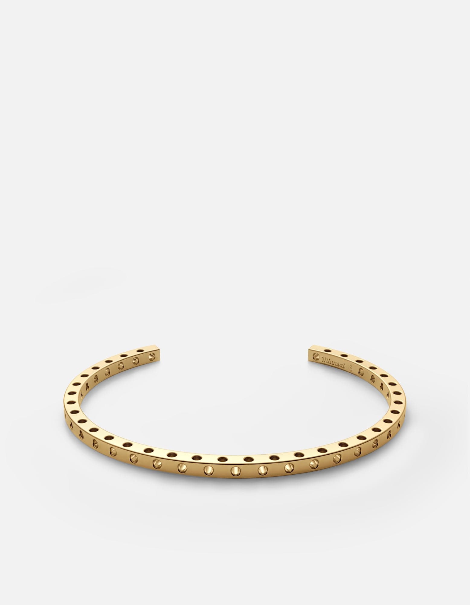 Aero Cuff Bracelet, Gold Vermeil