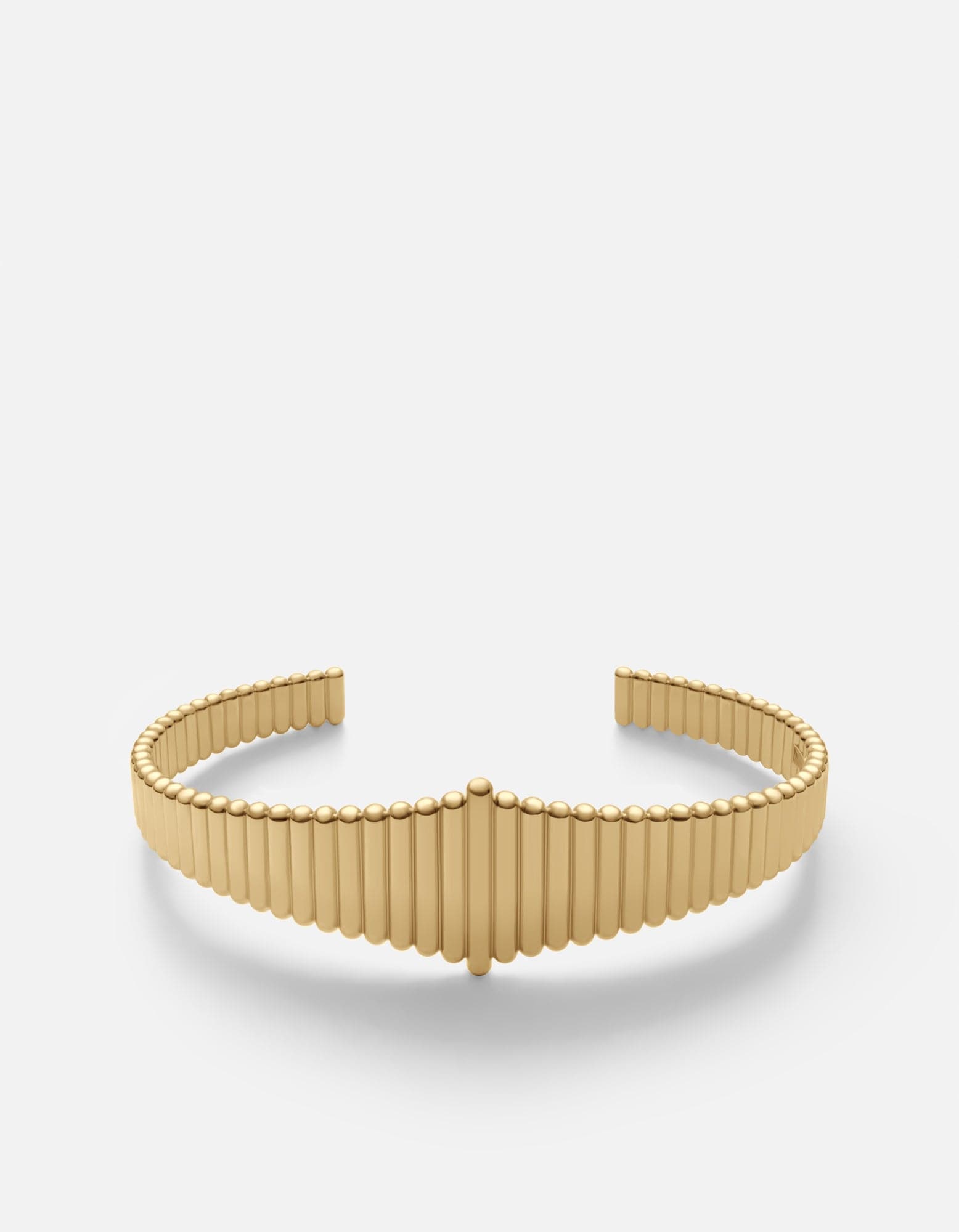 Thin Nia Cuff, Gold Plated