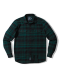 Herringbone Heritage Flannel - Sycamore Green