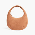 Mini Crescent | Tan Suede