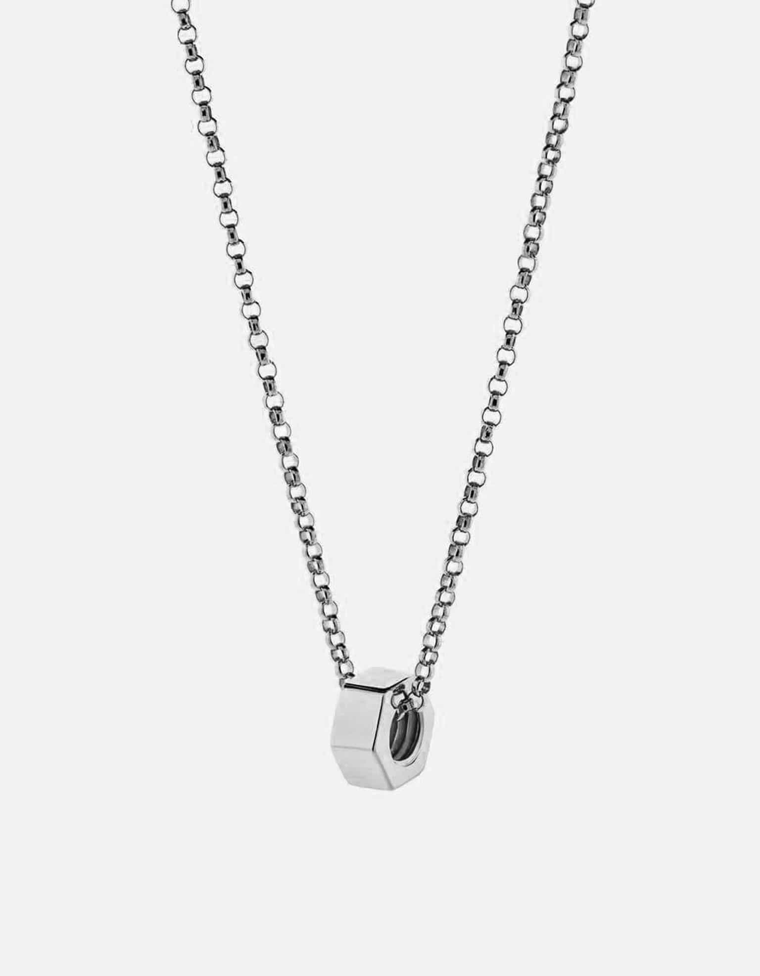 Bare Necklace, Sterling Silver