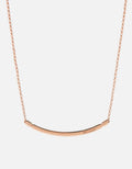 Channel Necklace, Rose Vermeil