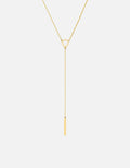 Teardrop Necklace, Gold Vermeil