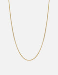 Venetian Chain Necklace, Gold Vermeil