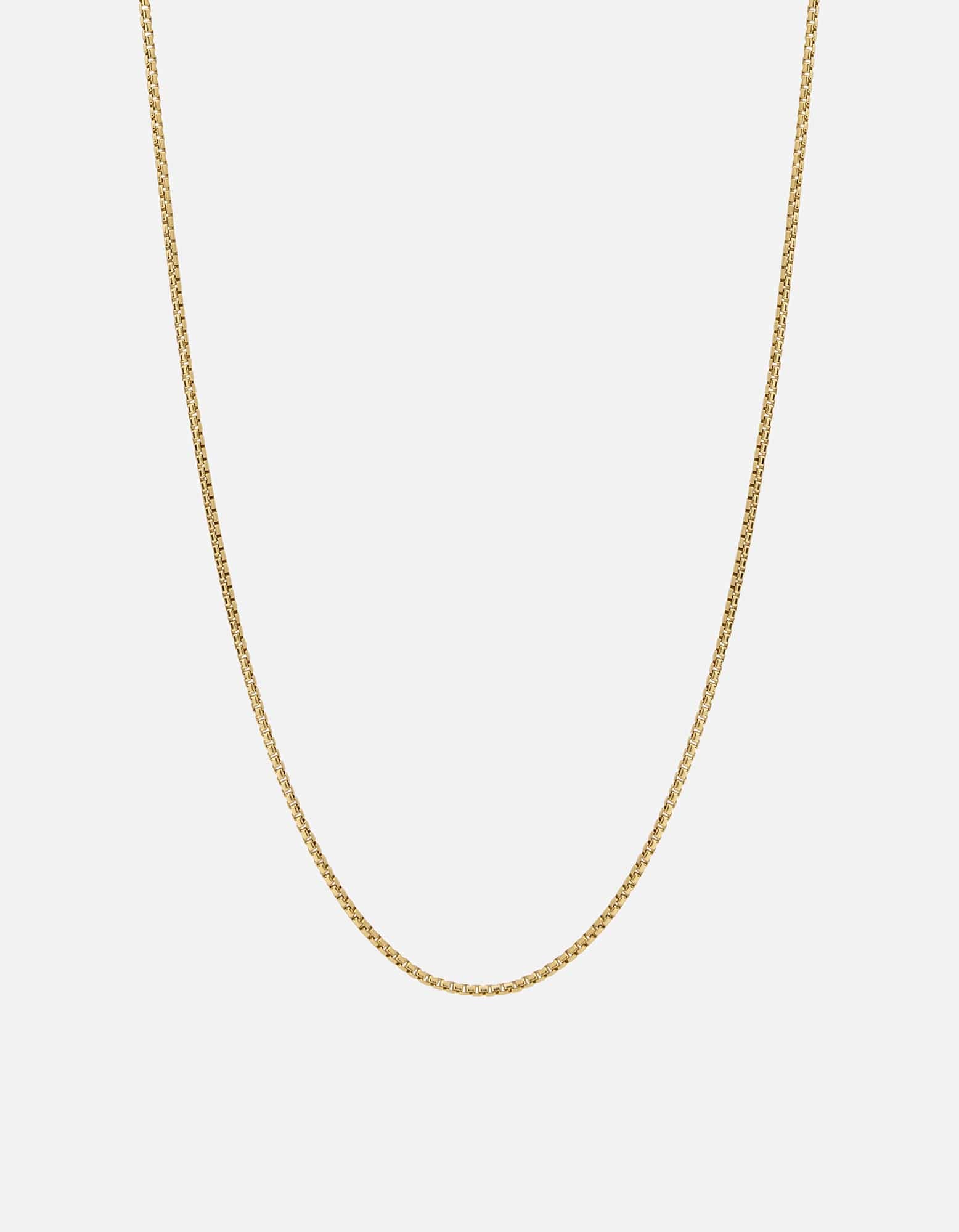 Venetian Chain Necklace, Gold Vermeil