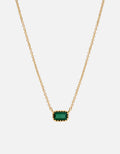Inari Chalcedony Necklace, 14k Gold