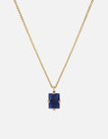 Lennox Blue Sodalite Necklace, Gold Vermeil