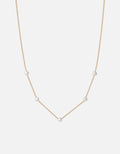 Tiana Pearl Necklace, 14k Gold