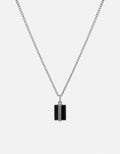 Paolo Onyx Necklace, Sterling Silver