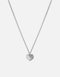 Carino Heart Necklace, Sterling Silver