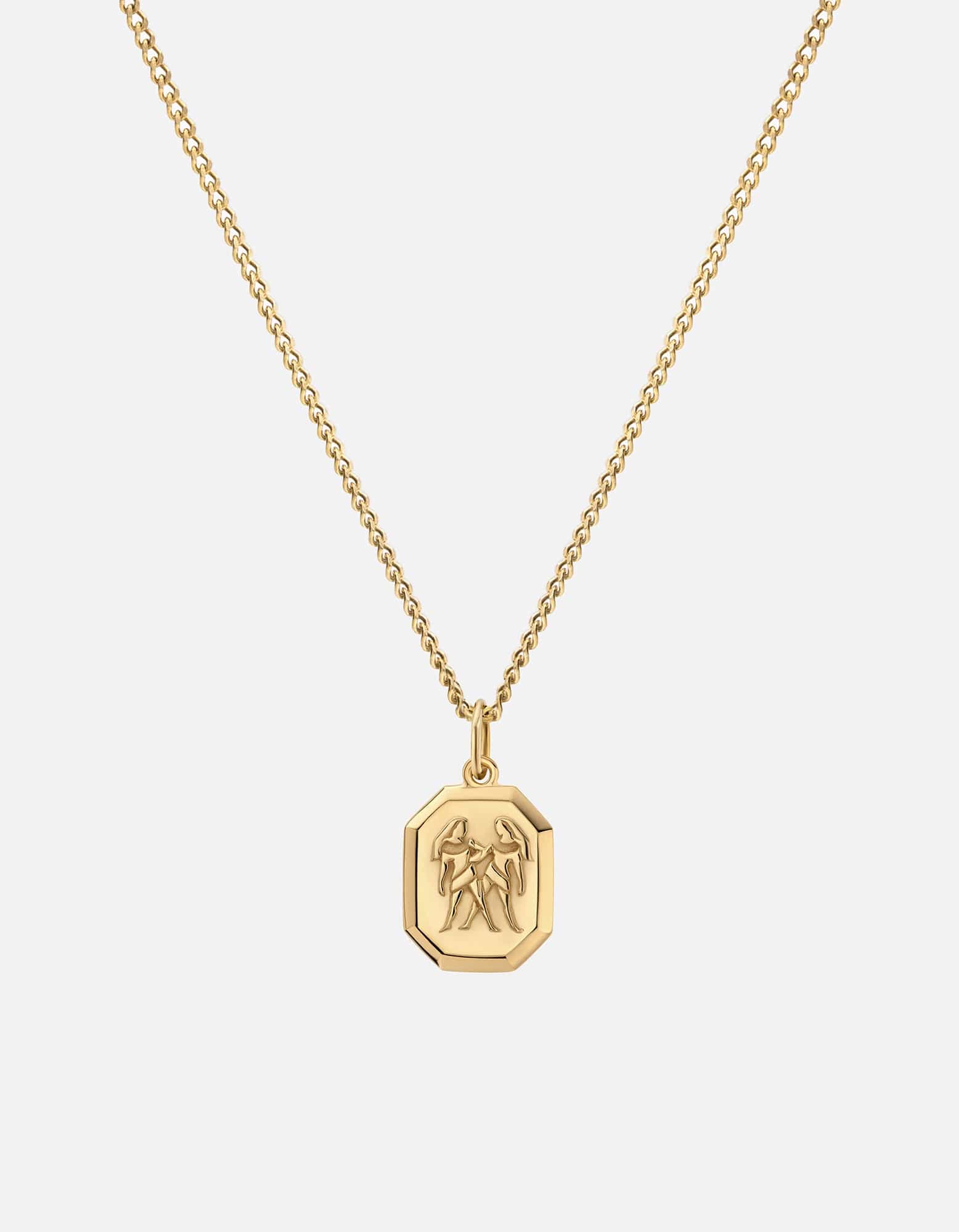 Gemini Nyle Necklace, Gold Vermeil