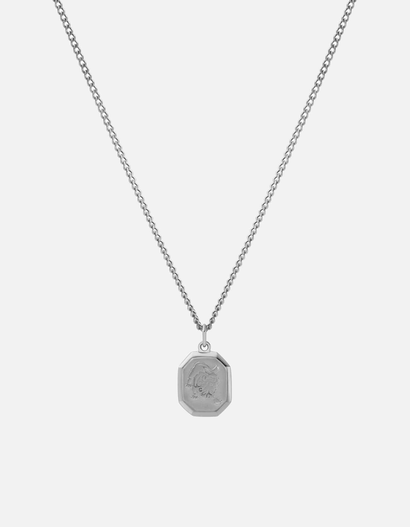 Leo Nyle Necklace, Sterling Silver