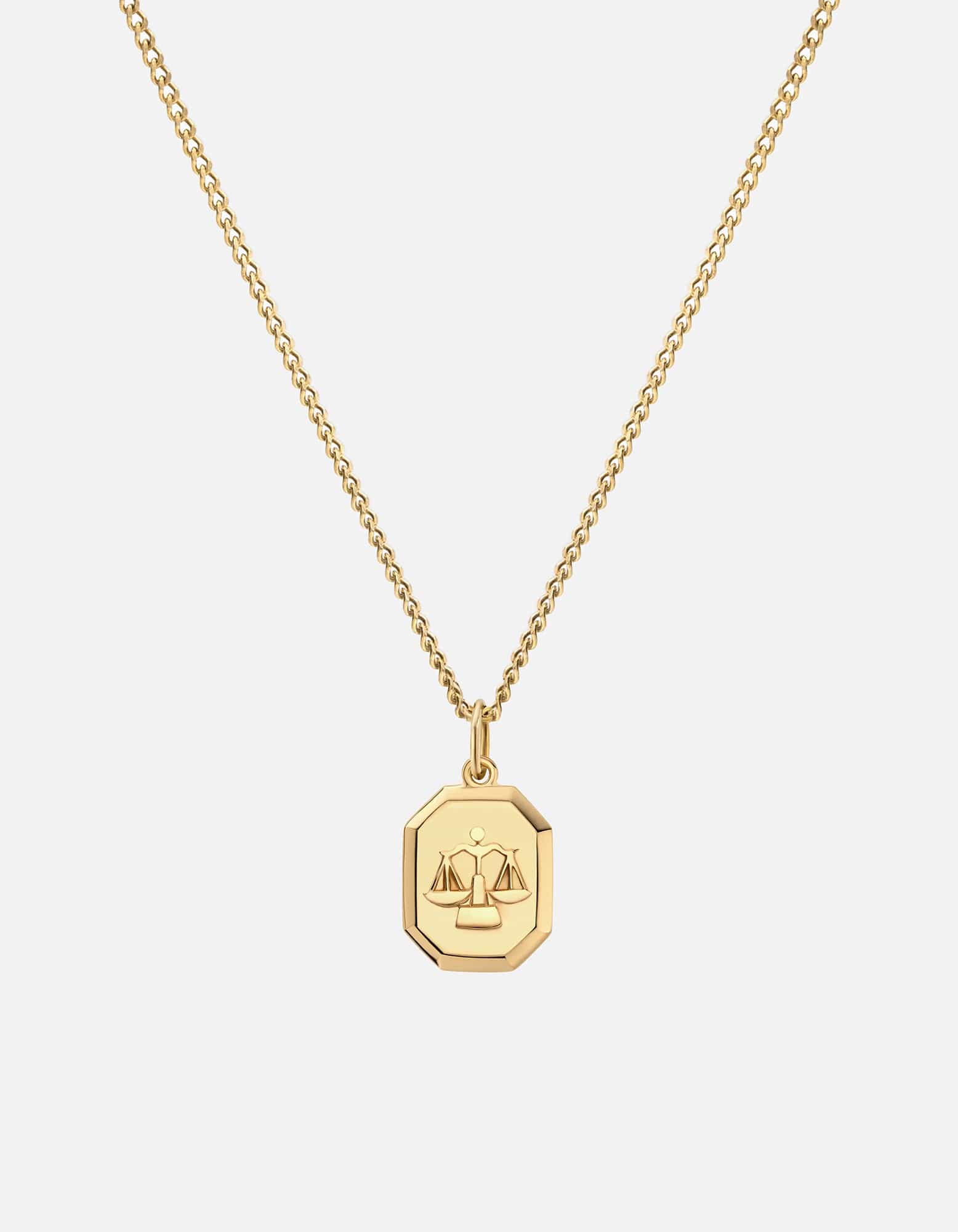 Libra Nyle Necklace, Gold Vermeil
