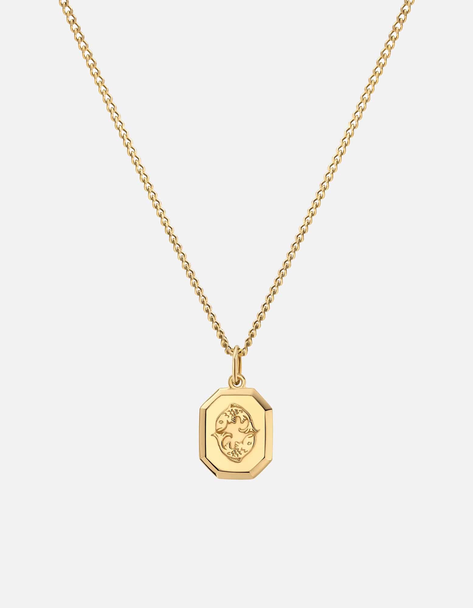 Pisces Nyle Necklace, Gold Vermeil
