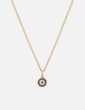 Ojos Necklace, Gold Vermeil/Blue