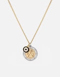 Test of Time Ojos Necklace, Gold Vermeil/Black