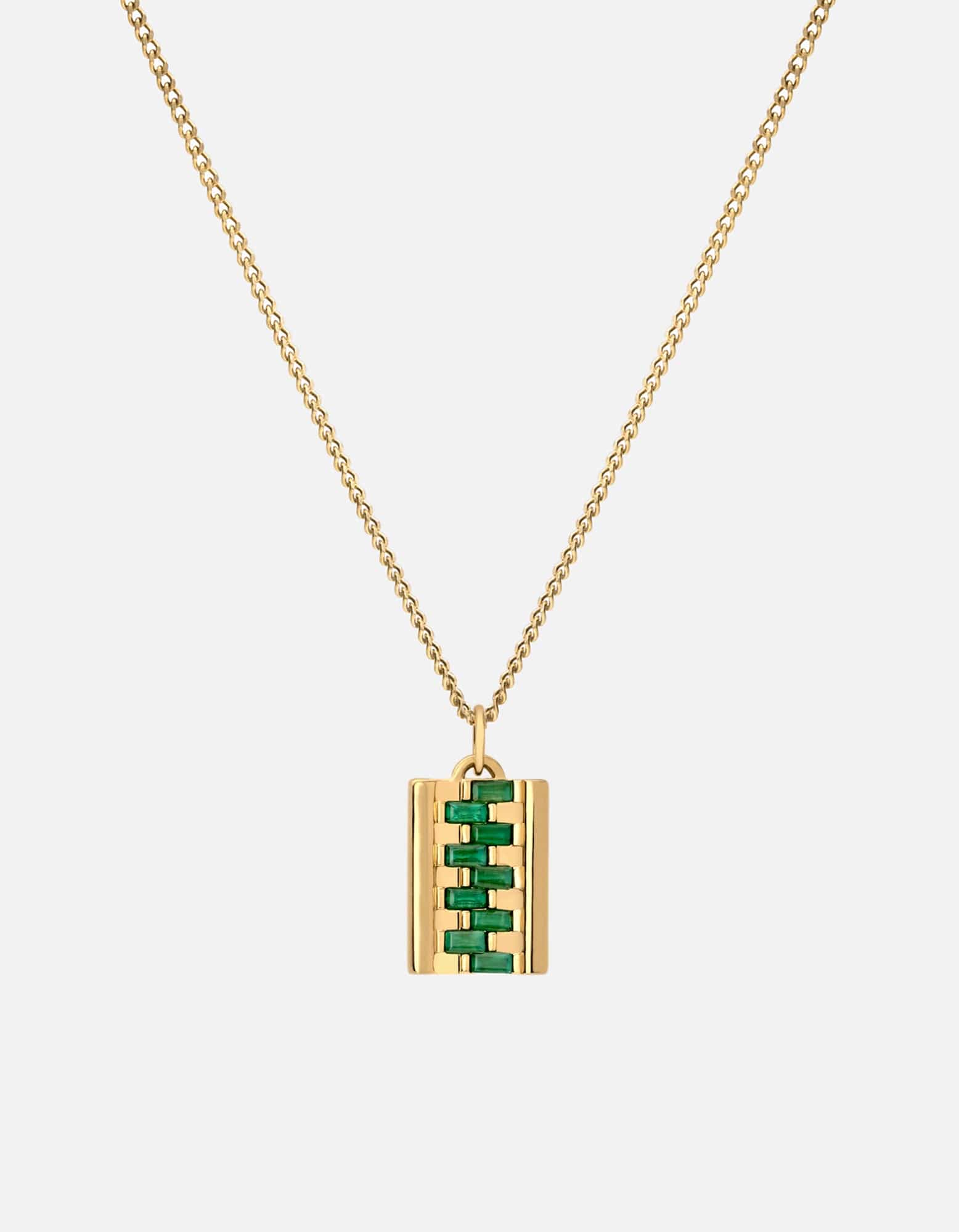 Delano Agate Necklace, Gold Vermeil